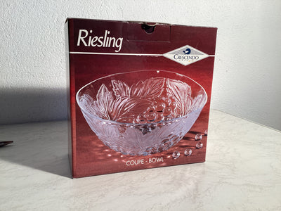 Glasschale von Riesling - wunderschöne Glasbowl