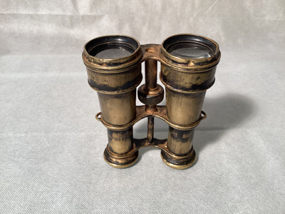 Altes Messing Fernglas, Opera Frankreich groß Optik. Paris Binoculars