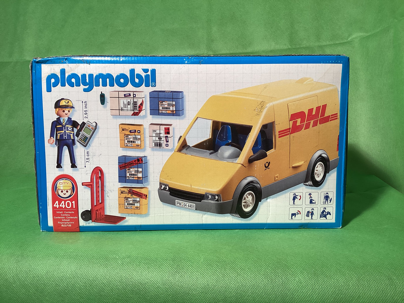 Playmobil 4401 DHL Paketdienst Spielzeug Auto Original Packung