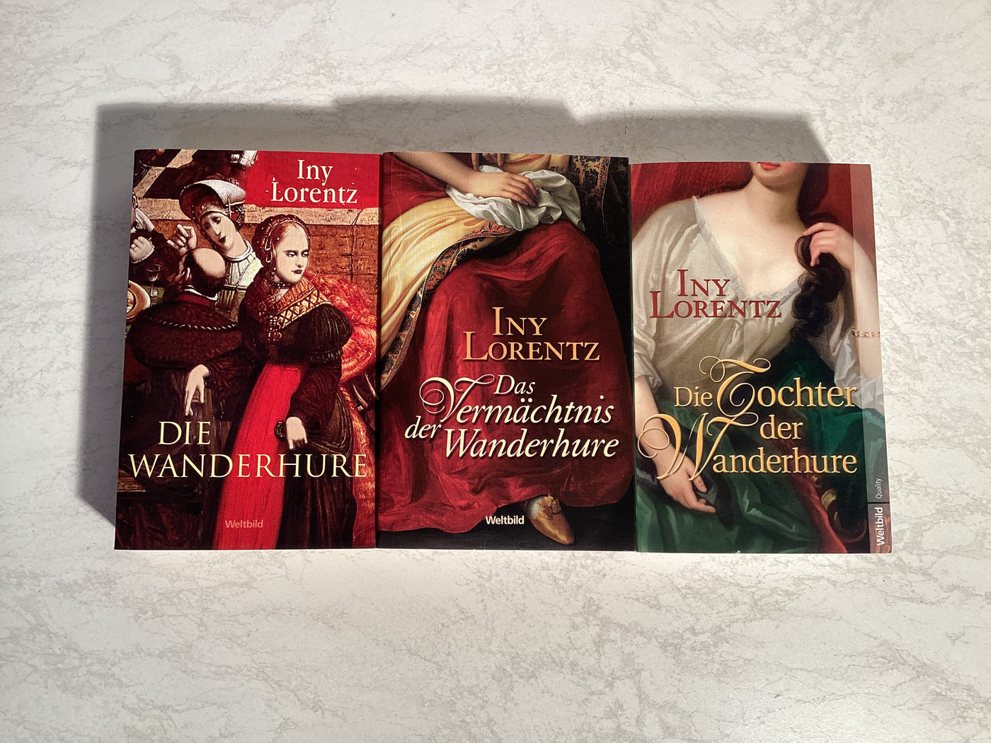 Die Wanderhure - Das Vermächtnis der Wanderhure - Die Tochter der Wanderhure - Bücher Set von Iny Lorentz