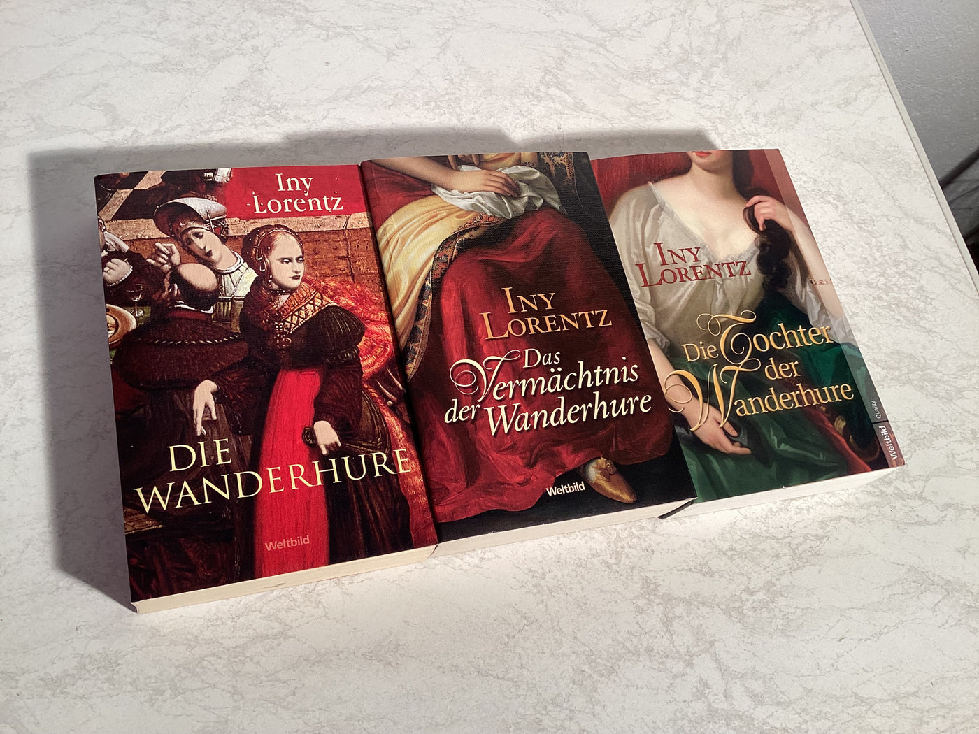 Die Wanderhure - Das Vermächtnis der Wanderhure - Die Tochter der Wanderhure - Bücher Set von Iny Lorentz