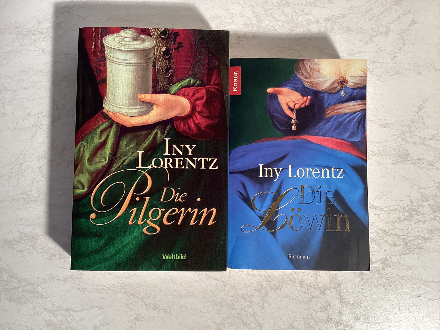 Die Pilgerin & Die Löwin von Iny Lorentz - Roman Bücher Set