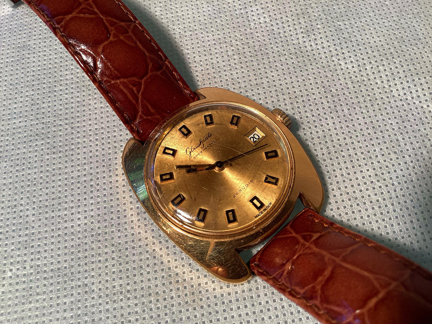 Glashütte Specimatic 26 Rubis GDR Original 1960-1969 DDR