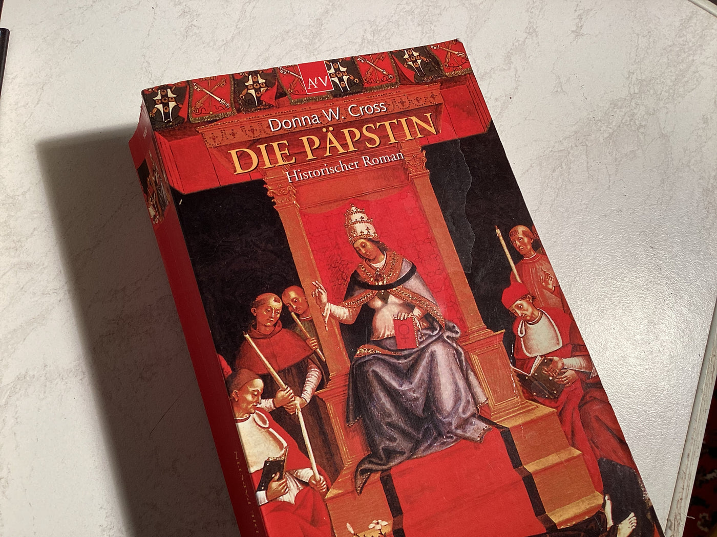 Historische Romane - Das Wahre Kreuz von Jörg Kästner & Die Päpstin von Donna W. Cross / Geschichtliche Bücher