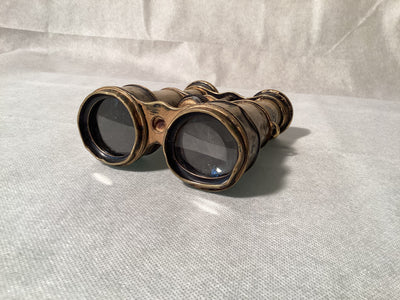 Altes Messing Fernglas, Opera Frankreich groß Optik. Paris Binoculars