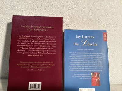 Die Pilgerin & Die Löwin von Iny Lorentz - Roman Bücher Set