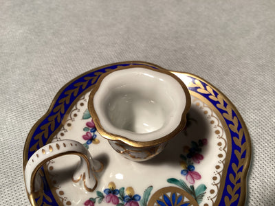 Dresden Porzellan Sammeltasse bemalt Teetasse, Mini hübsche Tasse 14 79