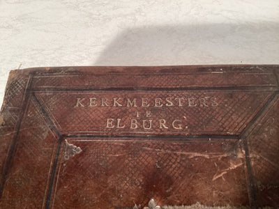 Bibel aus 1804 - aus Auktion, KERKMEESTERS TE ELBURG