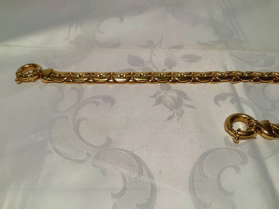 Vergoldete Kette + Armband - Veronese